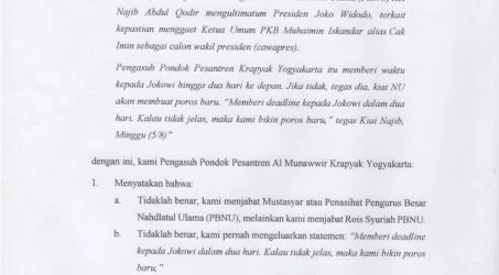 Tuntutan Ralat Berita | Surat terbuka untuk JPNN.com