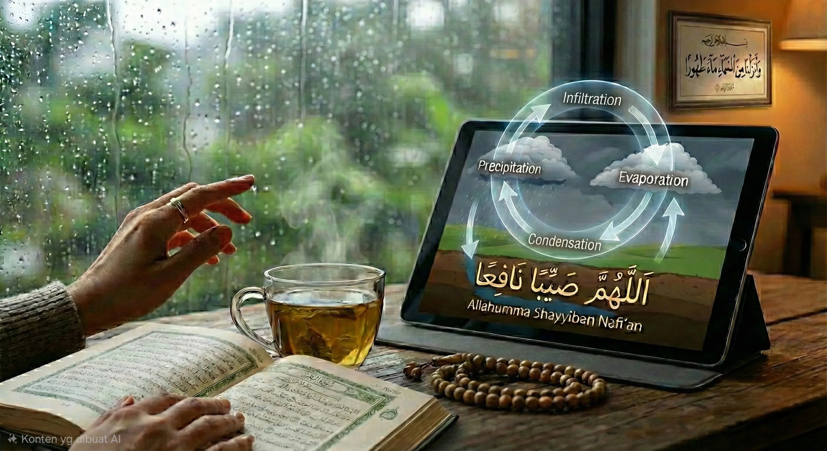 The Science of Rain: Rahasia di Balik Doa ‘Allahumma Shayyiban Nafi’an